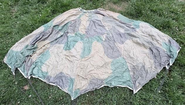 German LW Flare Camo Parachute 10-503 B-1