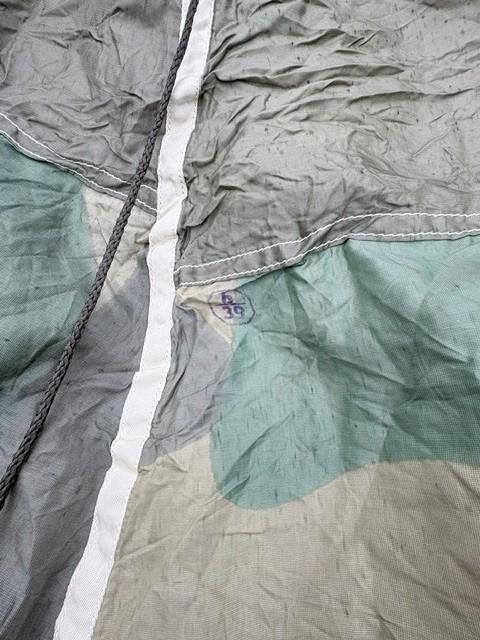 German LW Flare Camo Parachute 10-503 B-1