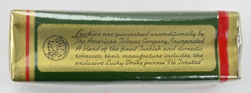 US WW2 Package of Lucky Strike Cigarets