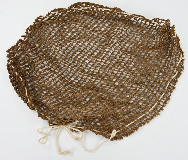 US WW2 British Made Brown M1 Helmet Net