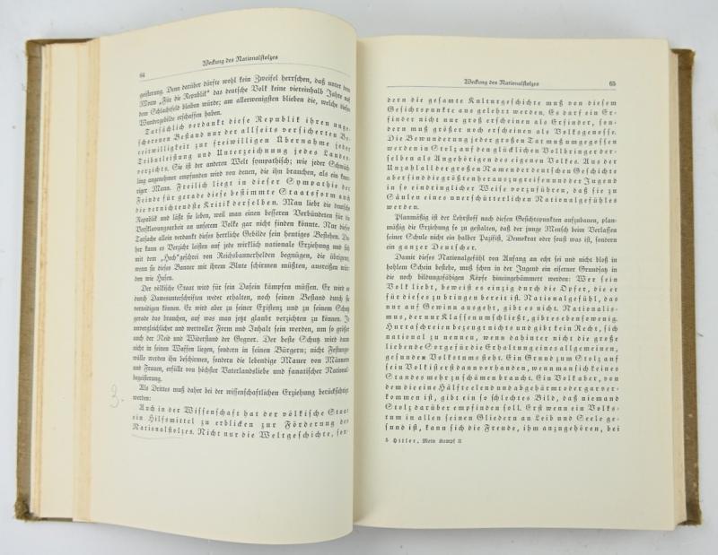 German Adolf Hitler Mein Kampf Book Set 1940