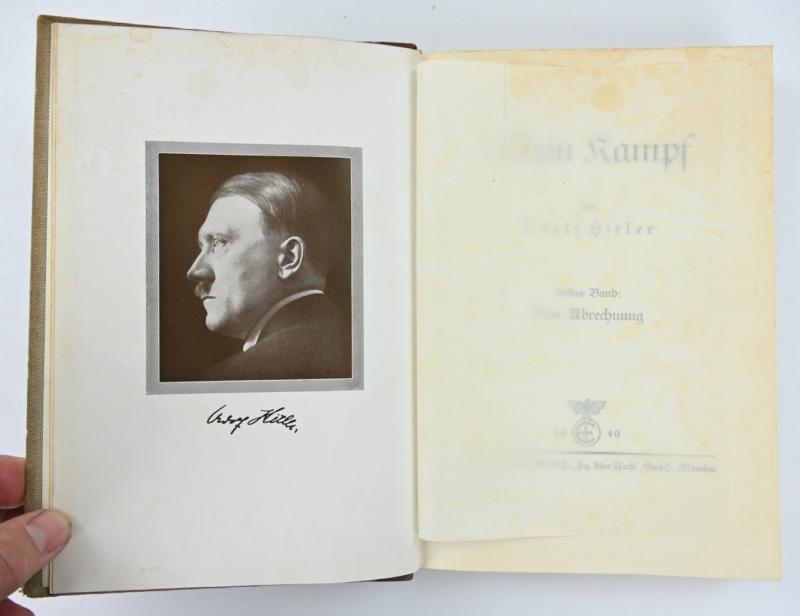 German Adolf Hitler Mein Kampf Book Set 1940