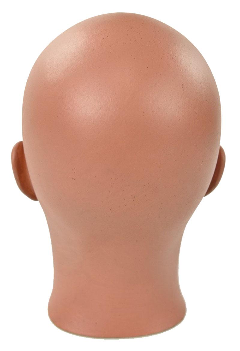 Painted Male Mannequin Head