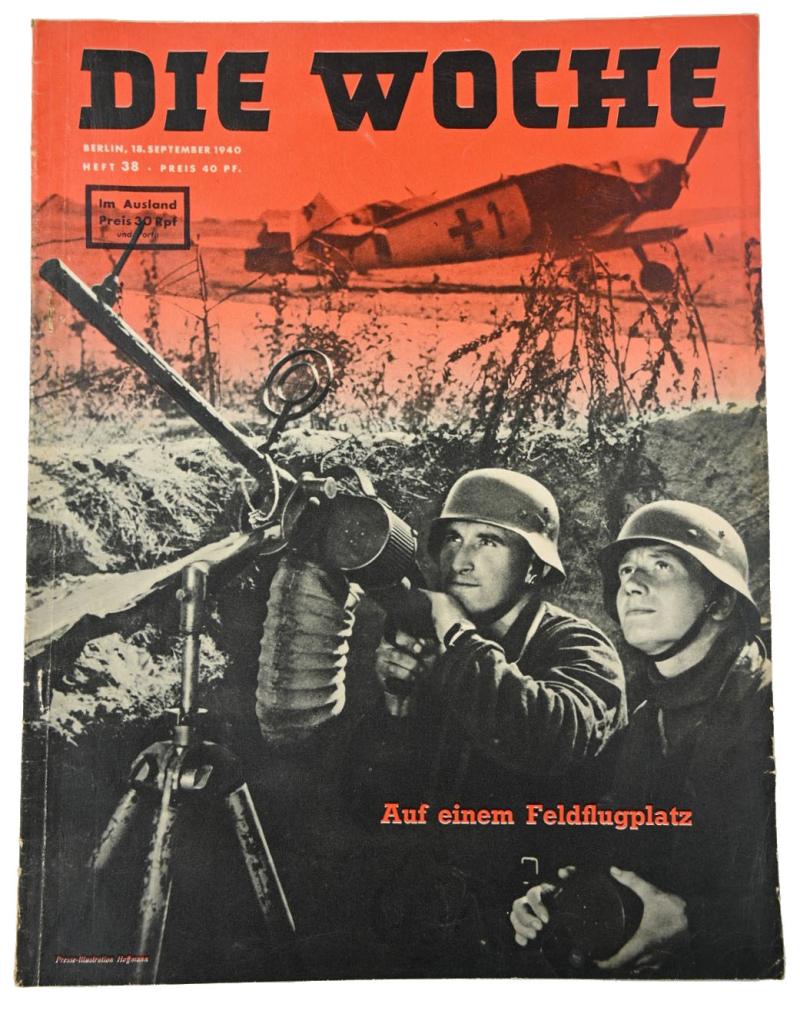 German Third Reich Magazine 'Die Woche' 1940