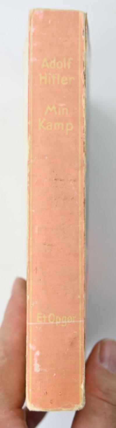 Swedish WW2 Mein Kampf Book by Adolf Hitler 'Min Kamp'