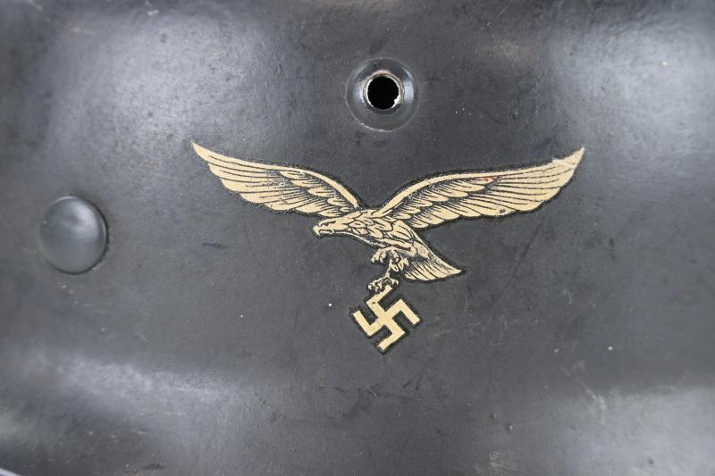 German LW M35 DD Helmet EF68