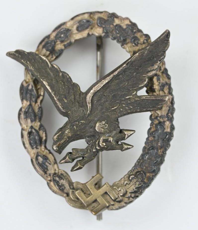 German LW Airgunner Badge with Lightning 'B&NL'
