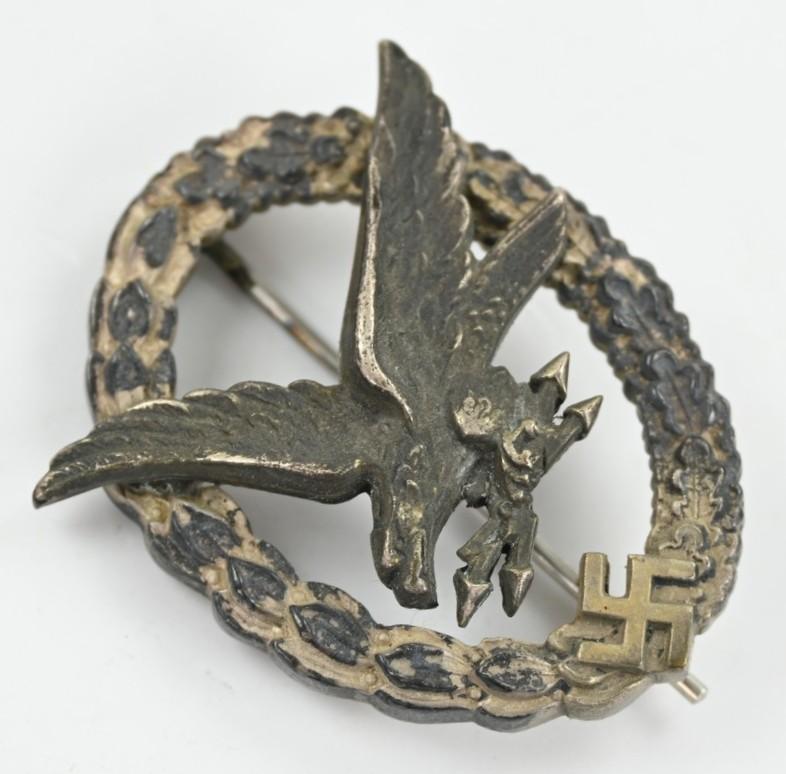 German LW Airgunner Badge with Lightning 'B&NL'