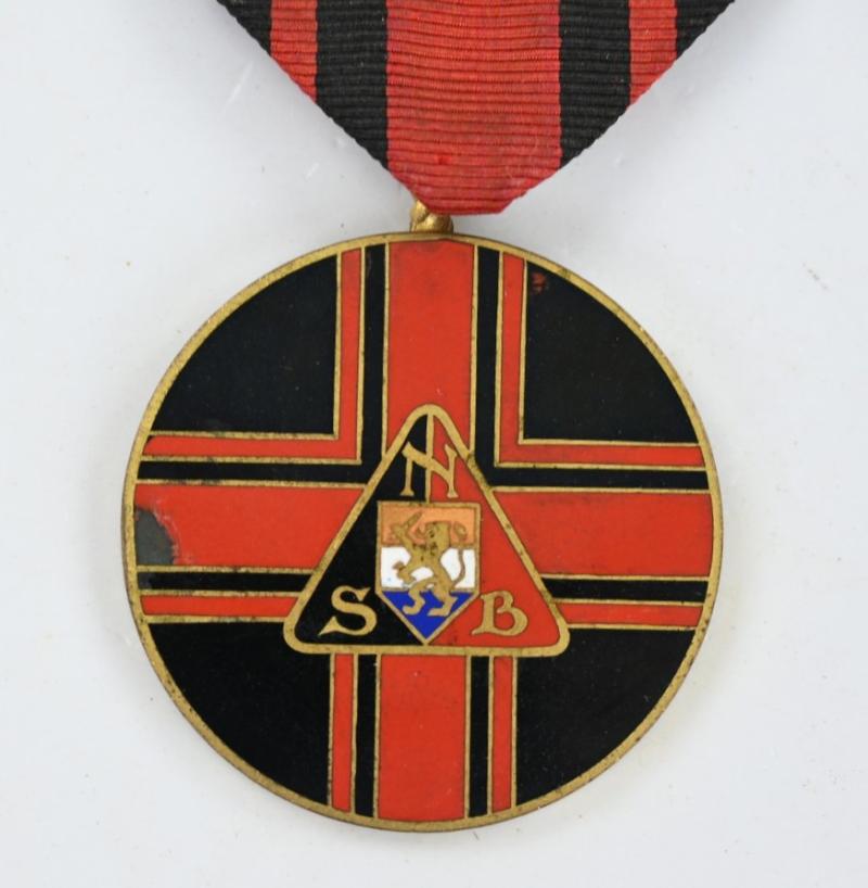 Dutch NSB Marsch Medal with Recurrence number