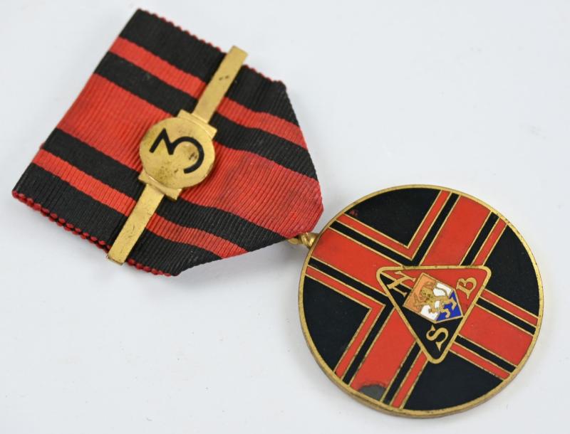 Dutch NSB Marsch Medal with Recurrence number
