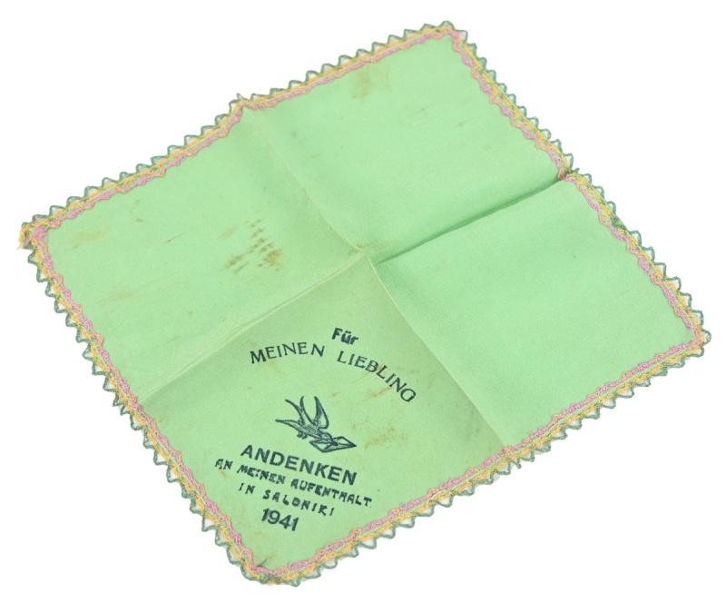 German Handkarchief 'Saloniki 1941'