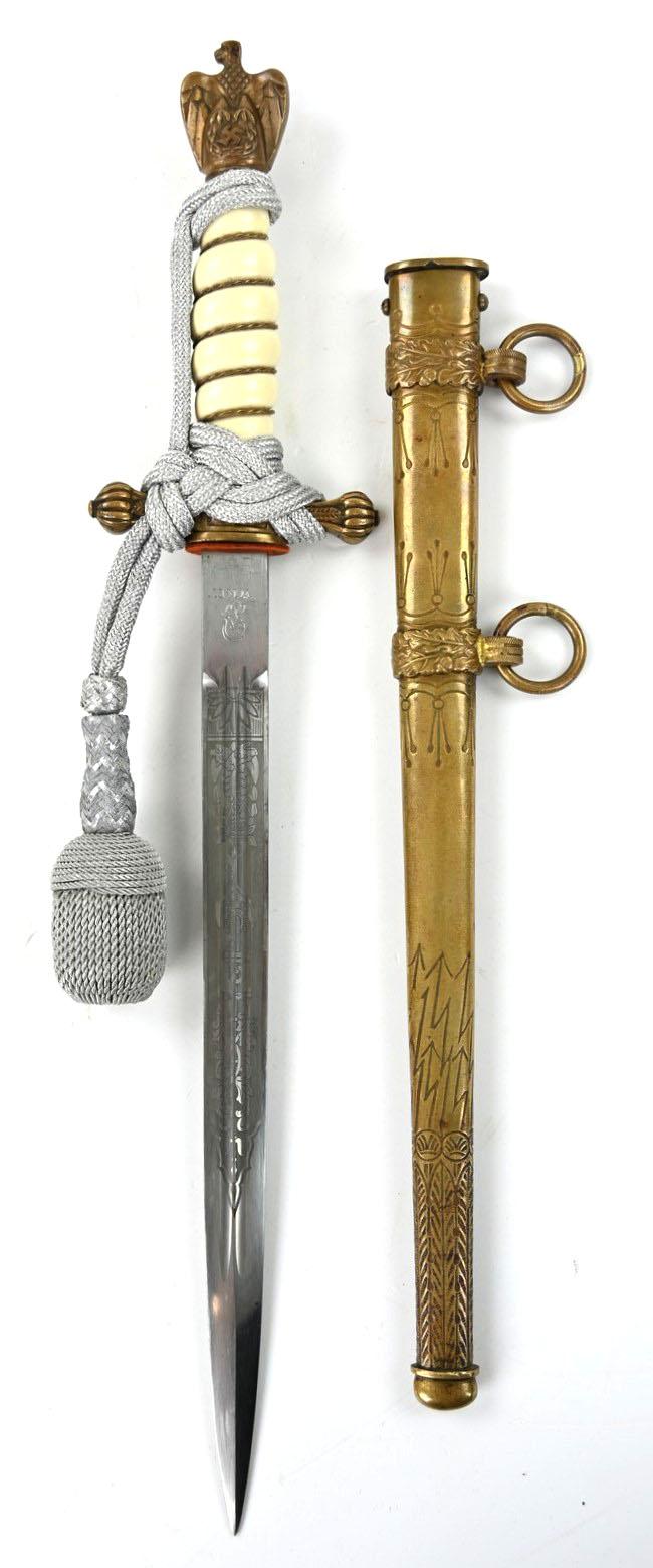 German KM Navy Officer Dagger 'WKC'