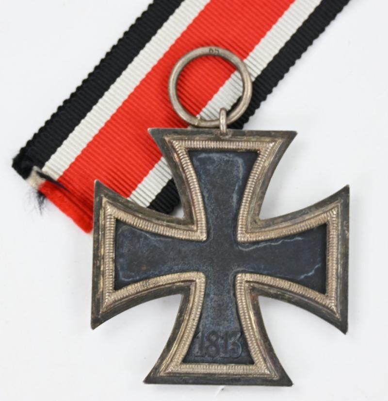 German WW2 Iron Cross 2nd Class with Pouch '65'