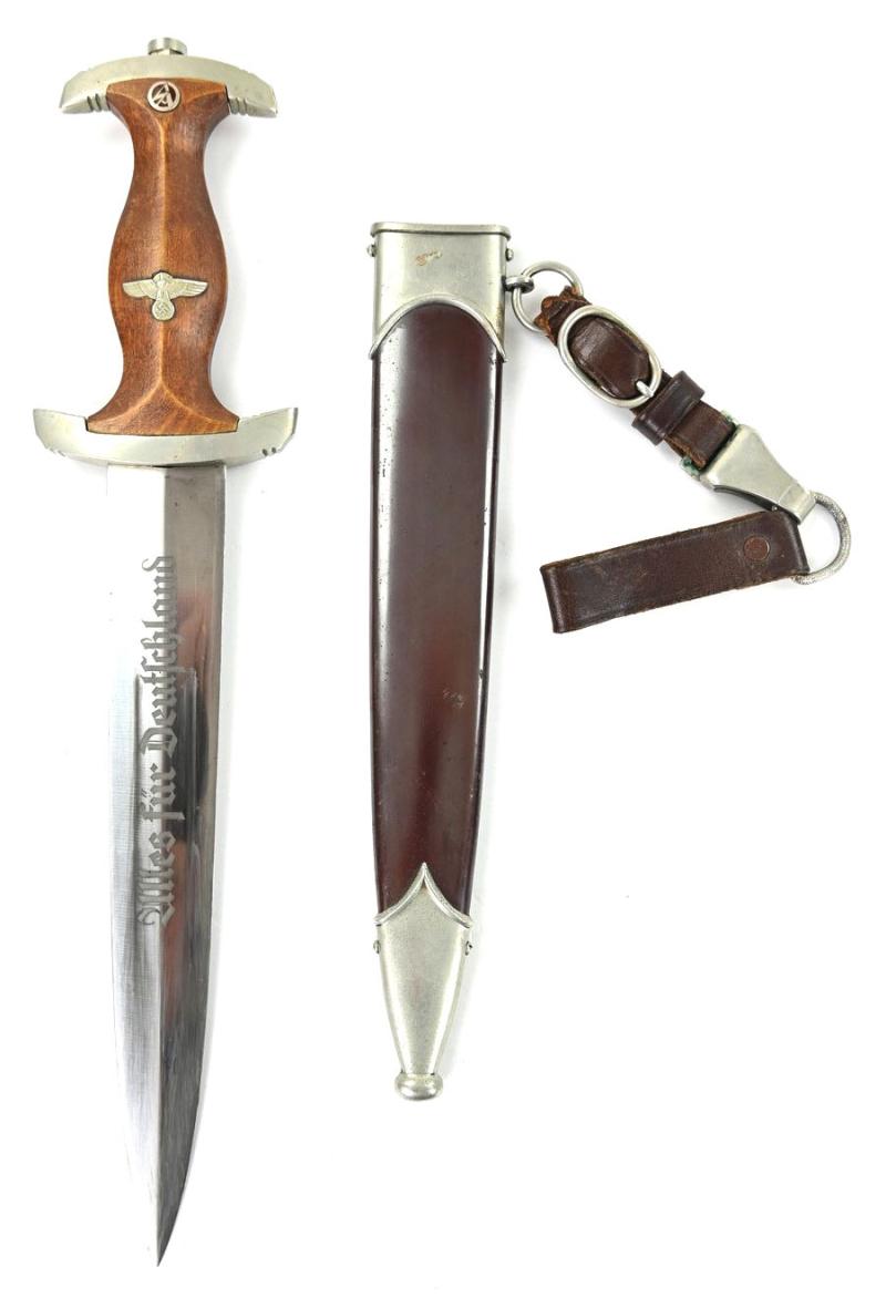 German SA M-1933 Officer's Dagger 'Carl Kuhrt'