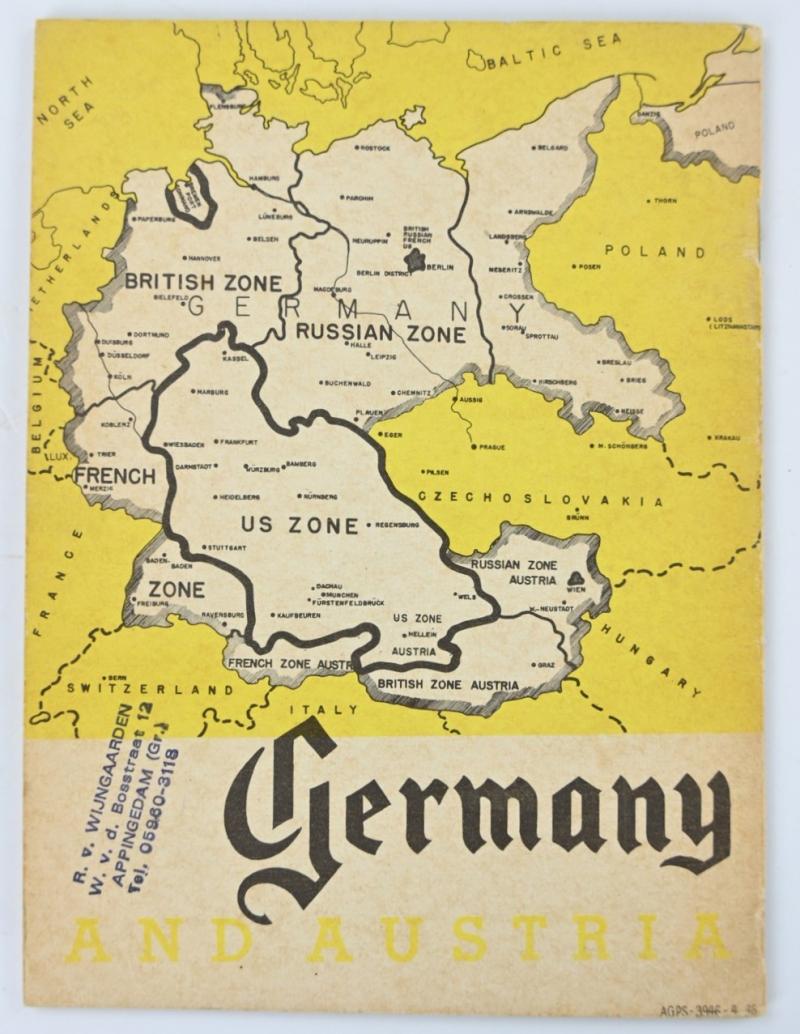 US WW2 Occupation Information Booklet