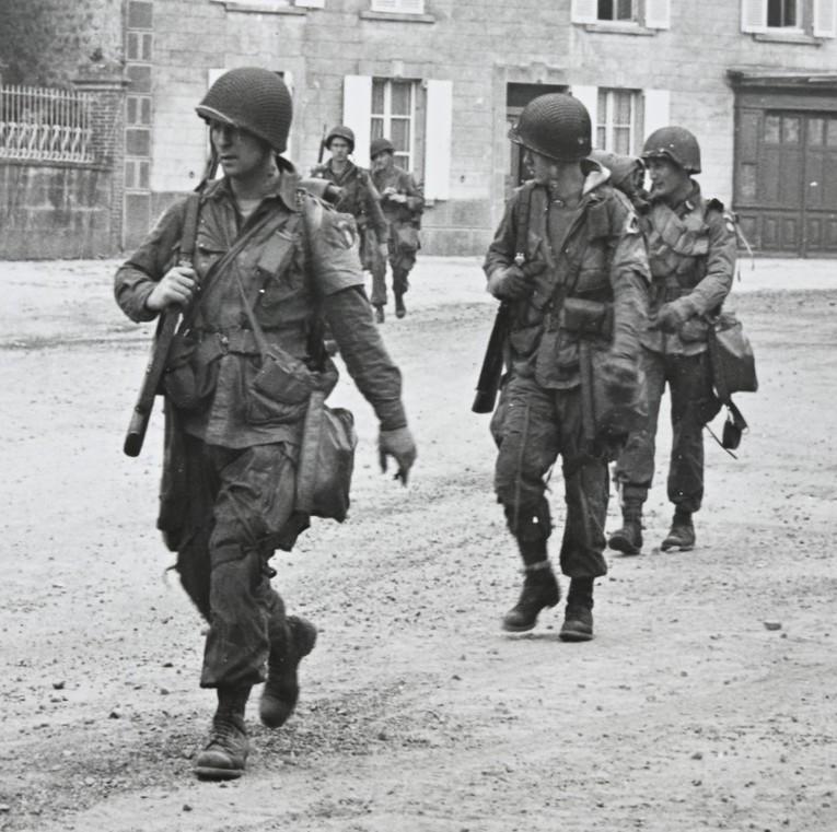 US WW2 82nd Airborne Division Picture 'St. Marie du Mont'