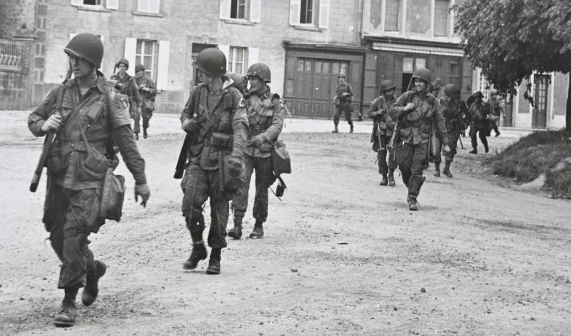 US WW2 82nd Airborne Division Picture 'St. Marie du Mont'