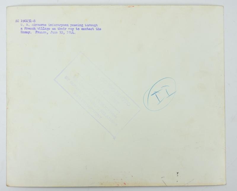 US WW2 82nd Airborne Division Picture 'St. Marie du Mont'